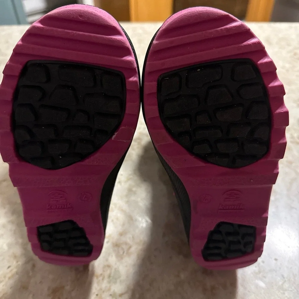 Kamik The‎ Snowgypsy 4 Winter Boot Black/Rose Size 4
